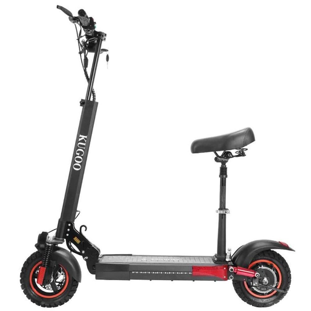 New Kugoo M4 Pro Electric Scooter with Seat: KuKirin M4Pro Off-Road eScooter, 150 Kg Payload, 70KM Massive Range -